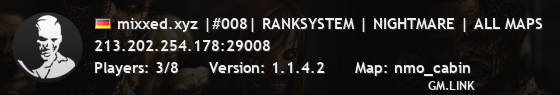 mixxed.xyz |#008| RANKSYSTEM | NIGHTMARE | ALL MAPS