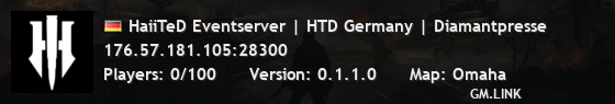 HaiiTeD Eventserver | HTD Germany | Diamantpresse