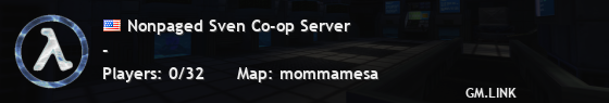 Nonpaged Sven Co-op Server