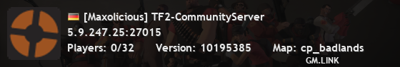 [Maxolicious] TF2-CommunityServer