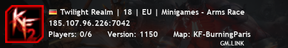 Twilight Realm | 18 | EU | Minigames - Arms Race