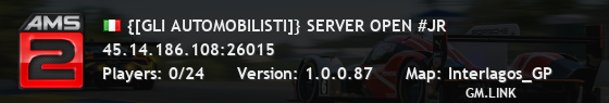 {[GLI AUTOMOBILISTI]} SERVER OPEN #JR