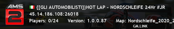 {[GLI AUTOMOBILISTI]}HOT LAP - NORDSCHLEIFE 24Hr #JR