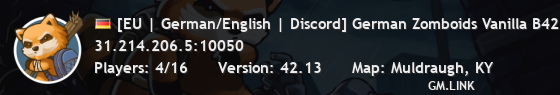 [EU | German/English | Discord] German Zomboids Vanilla B42