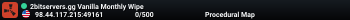 2bitservers.gg Vanilla Monthly Wipe