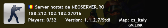 Server hostat de NEOSERVER.RO