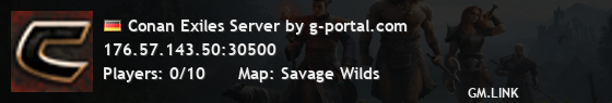 Conan Exiles Server by g-portal.com