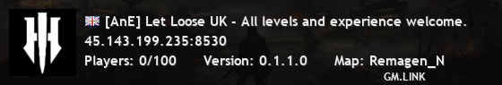 [AnE] Let Loose UK - All levels and experience welcome.