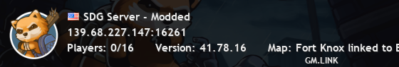 SDG Server - Modded