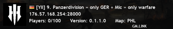 [YII] 9. Panzerdivision » only GER + Mic » only warfare