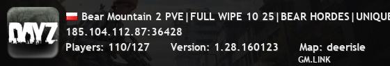 Bear Mountain 2 PVE|FULL WIPE 10 25|BEAR HORDES|UNIQUE|PAPA BEA