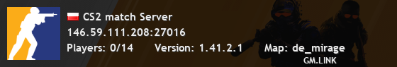 CS2 match Server