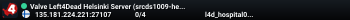 Valve Left4Dead Helsinki Server (srcds1009-hel-hetz.380.93)