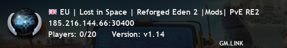 EU | Lost in Space | Reforged Eden 2 |Mods| PvE RE2