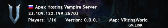 Apex Hosting Vampire Server
