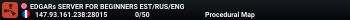 EDGARs    SERVER FOR BEGINNERS    EST/RUS/ENG
