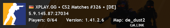 XPLAY.GG • CS2 Matches #326 • [DE]