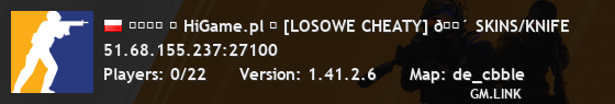 ████ ★ HiGame.pl ★ [LOSOWE CHEATY] 🔴 SKINS/KNIFE