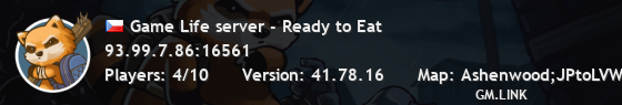 Game Life server - Ready to Eat