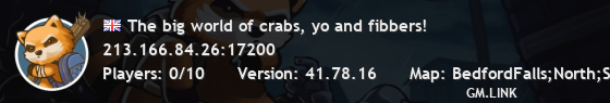 The big world of crabs, yo and fibbers!