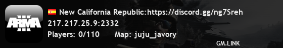 New California Republic:https://discord.gg/ng7Sreh