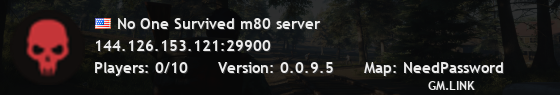 No One Survived m80 server