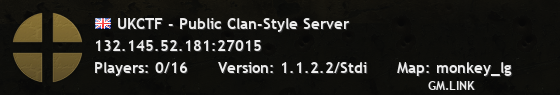 UKCTF - Public Clan-Style Server